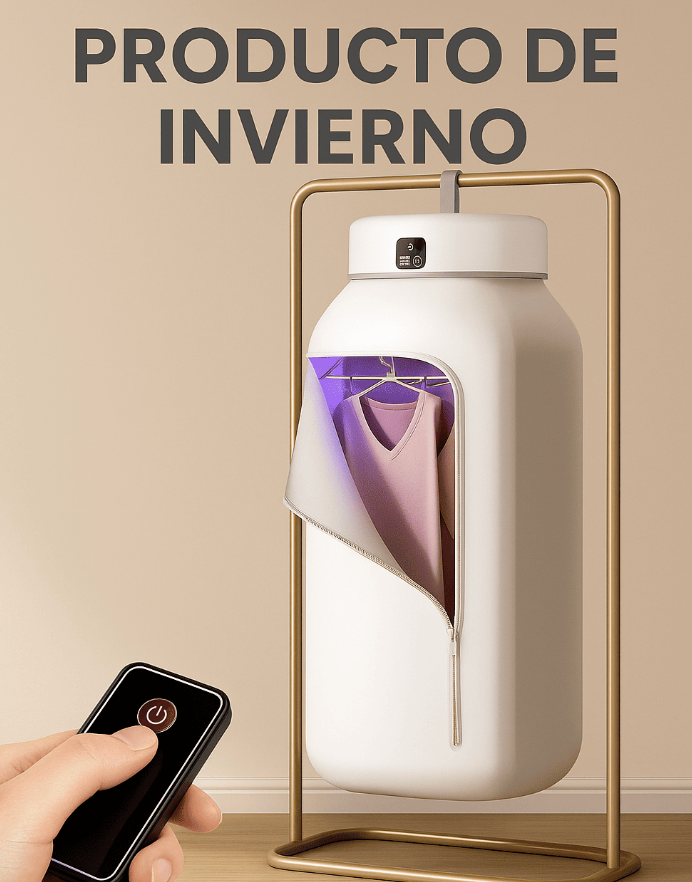 Secador De Ropa Portátil - Ropa seca en cualquier lugar